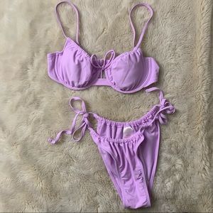 Xhilaration Bikini Set Light Purple